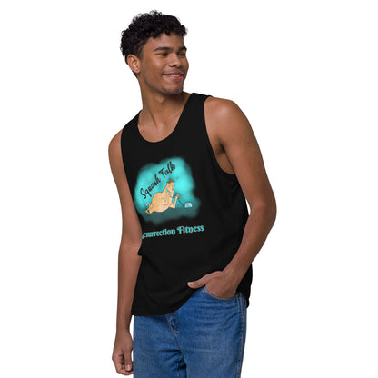 Squash Talk Men’s Premium Tank Top