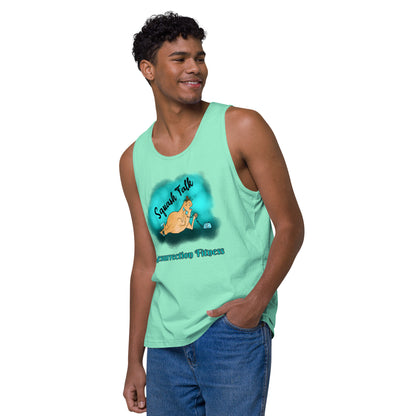 Squash Talk Men’s Premium Tank Top