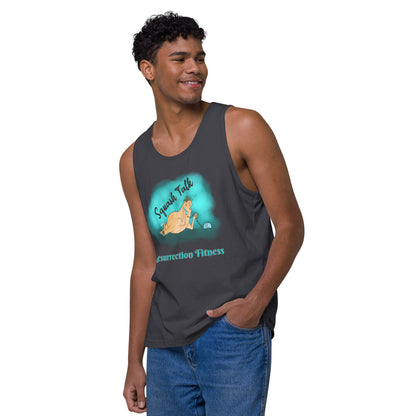 Squash Talk Men’s Premium Tank Top