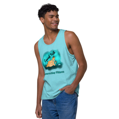 Squash Talk Men’s Premium Tank Top