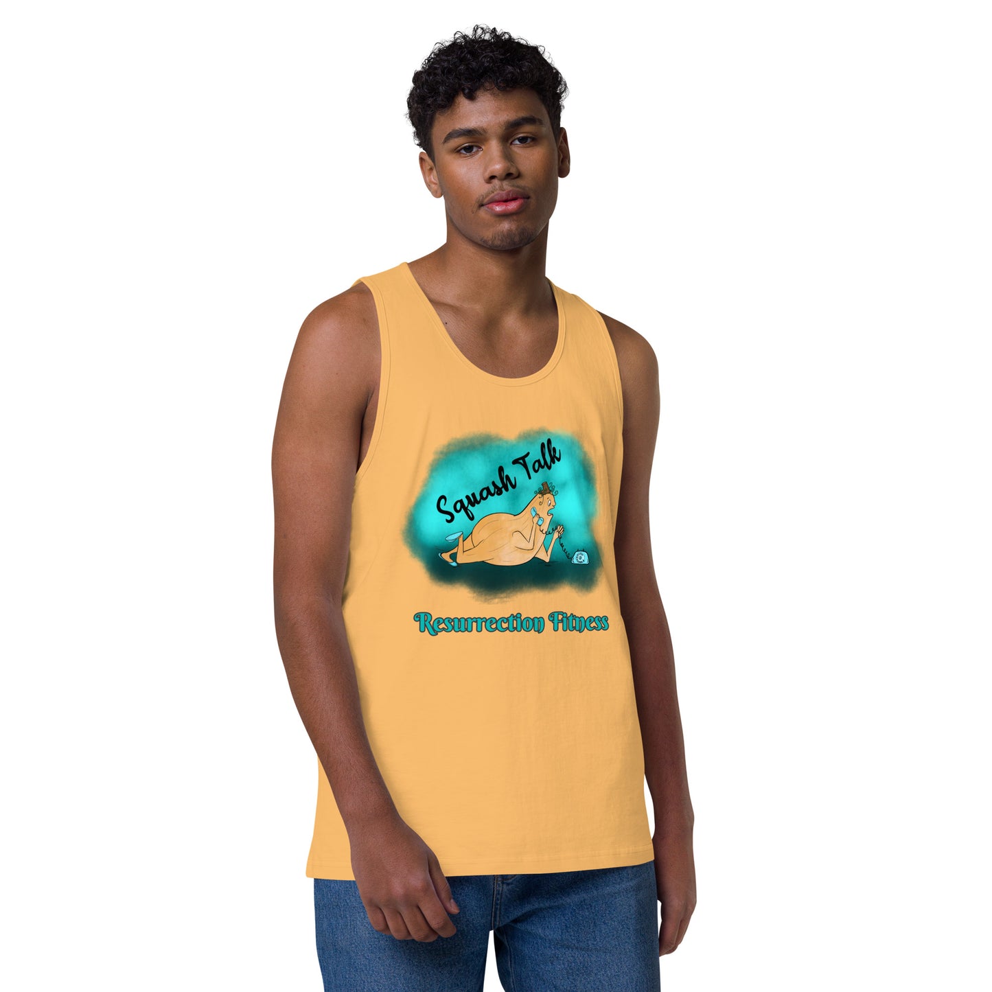 Squash Talk Men’s Premium Tank Top